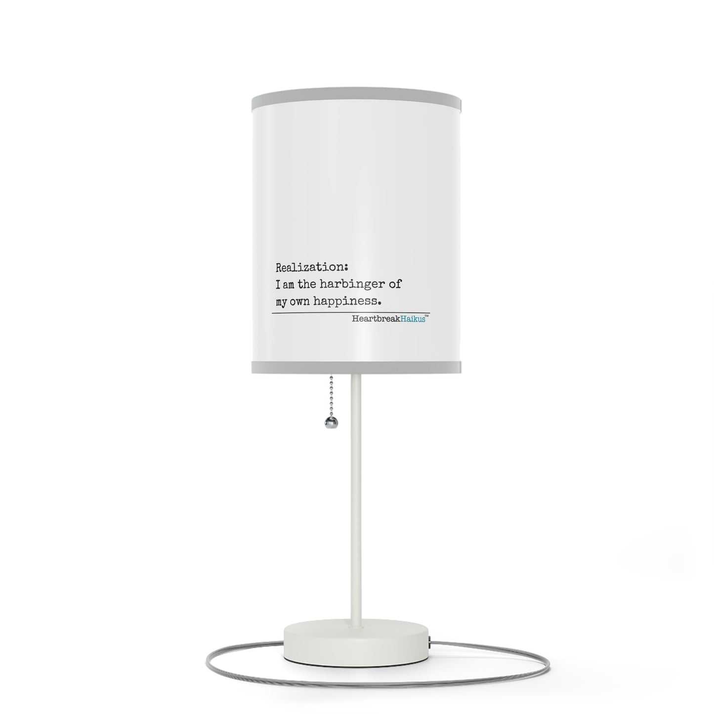 Harbinger of Happiness Haiku - Modern Table Lamp
