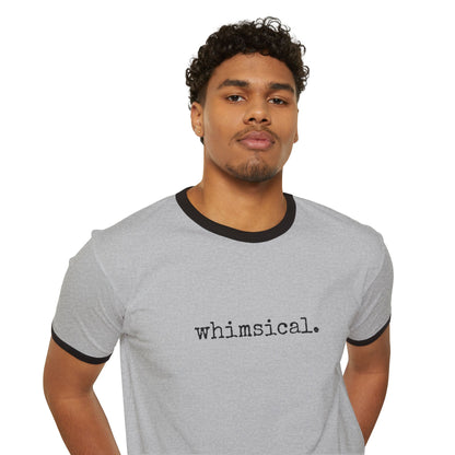 Whimsical. University Ringer Tee - (The One Word Collection)