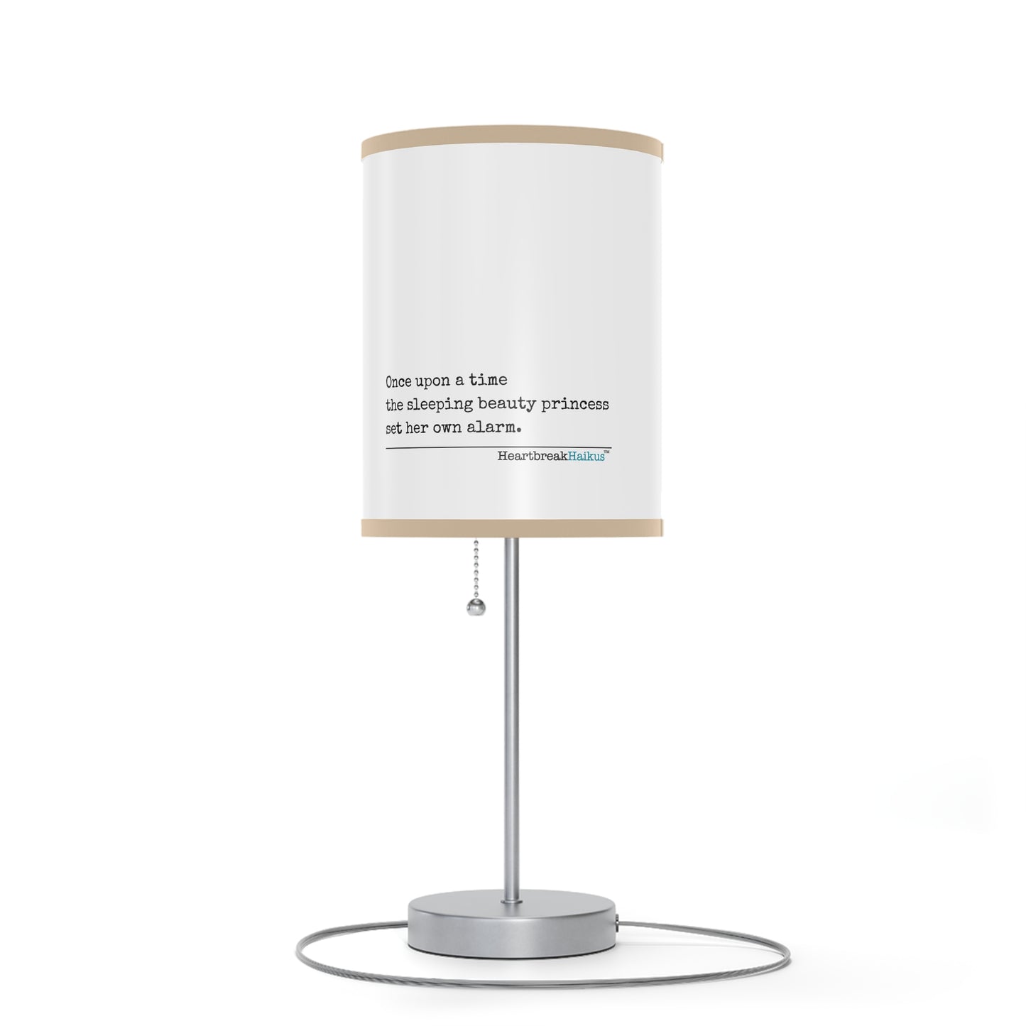 Sleeping Beauty's Alarm Haiku - Modern Table Lamp
