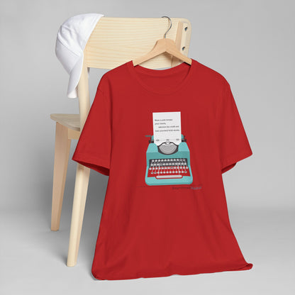 Heal Yourself with Words Haiku - Lightweight Jersey T-Shirt