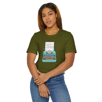 Heal Yourself with Words Haiku - Lightweight Jersey T-Shirt