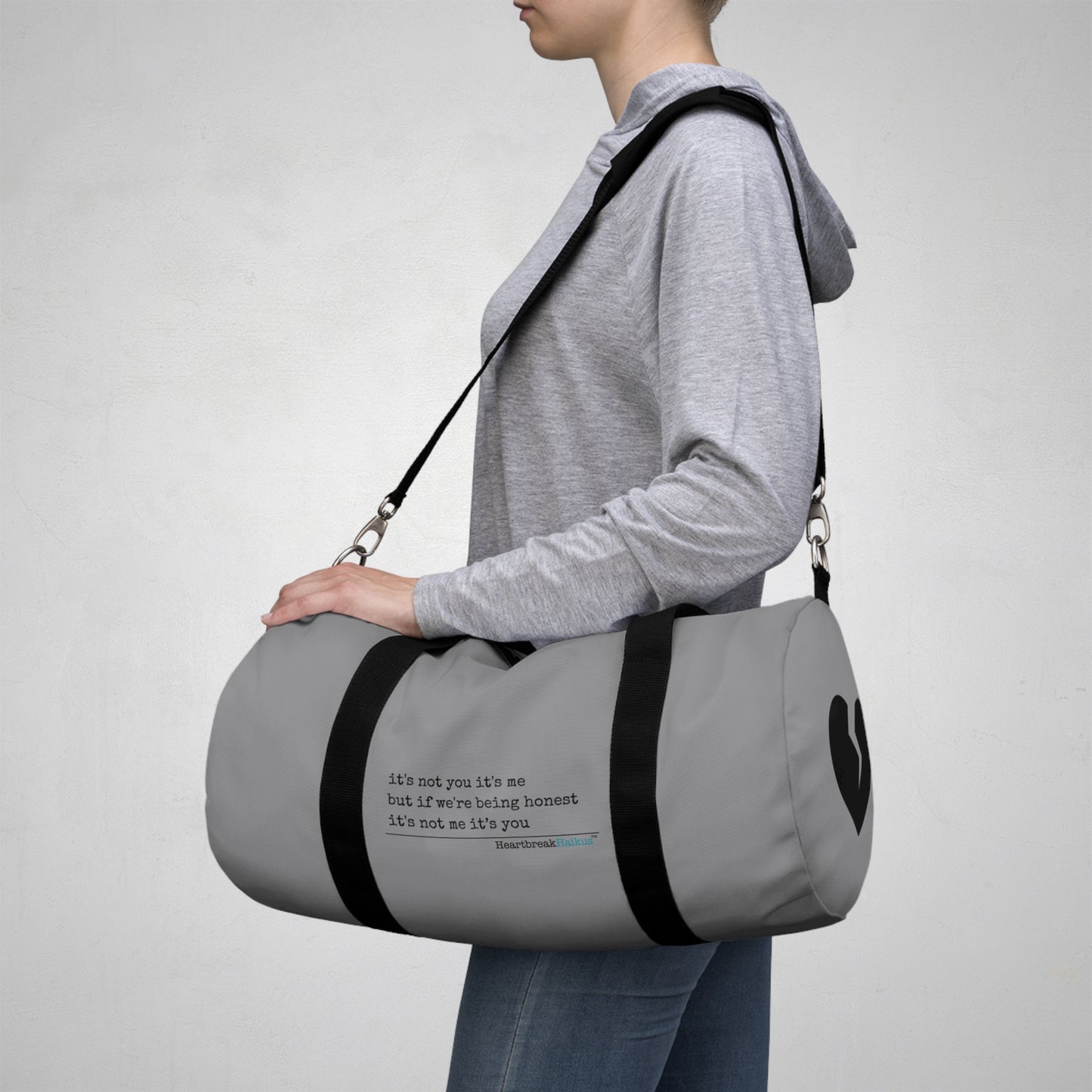 it's not me/you... - Duffel Bag (Gamer Gray)