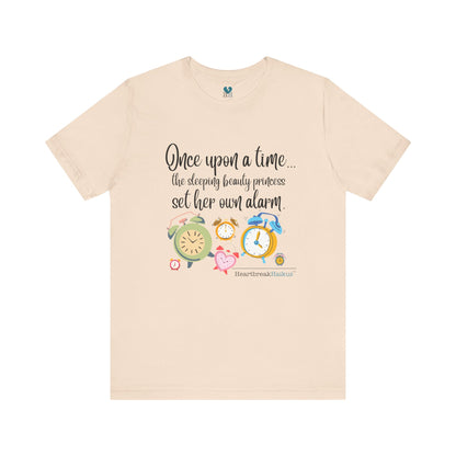 Sleeping Beauty's Alarm Haiku - Short Sleeve T-Shirt