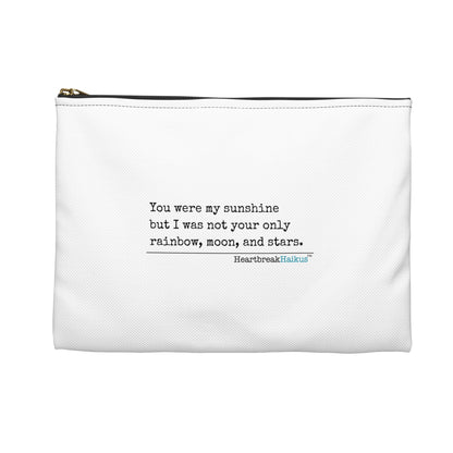 You Were My Sunshine Haiku - Accessory Pouch (Summer 2025 collection)