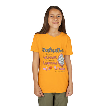 Harbinger of Happiness Haiku - Youth Medium-Weight Happiness Tee