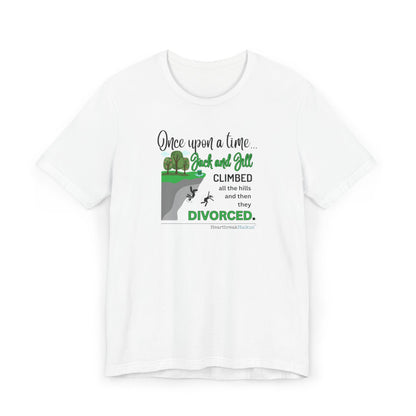 Jack and Jill Divorced Haiku - Lightweight Jersey T-Shirt