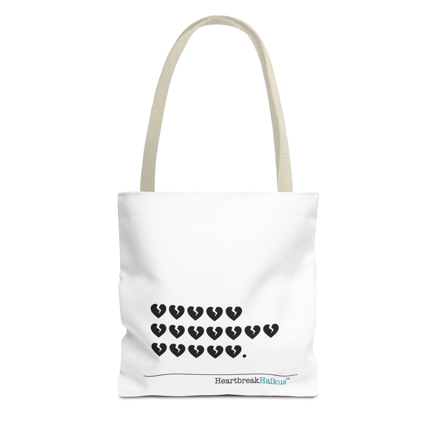 "Hieroglyph Heartbreak Haiku" Tote Bag