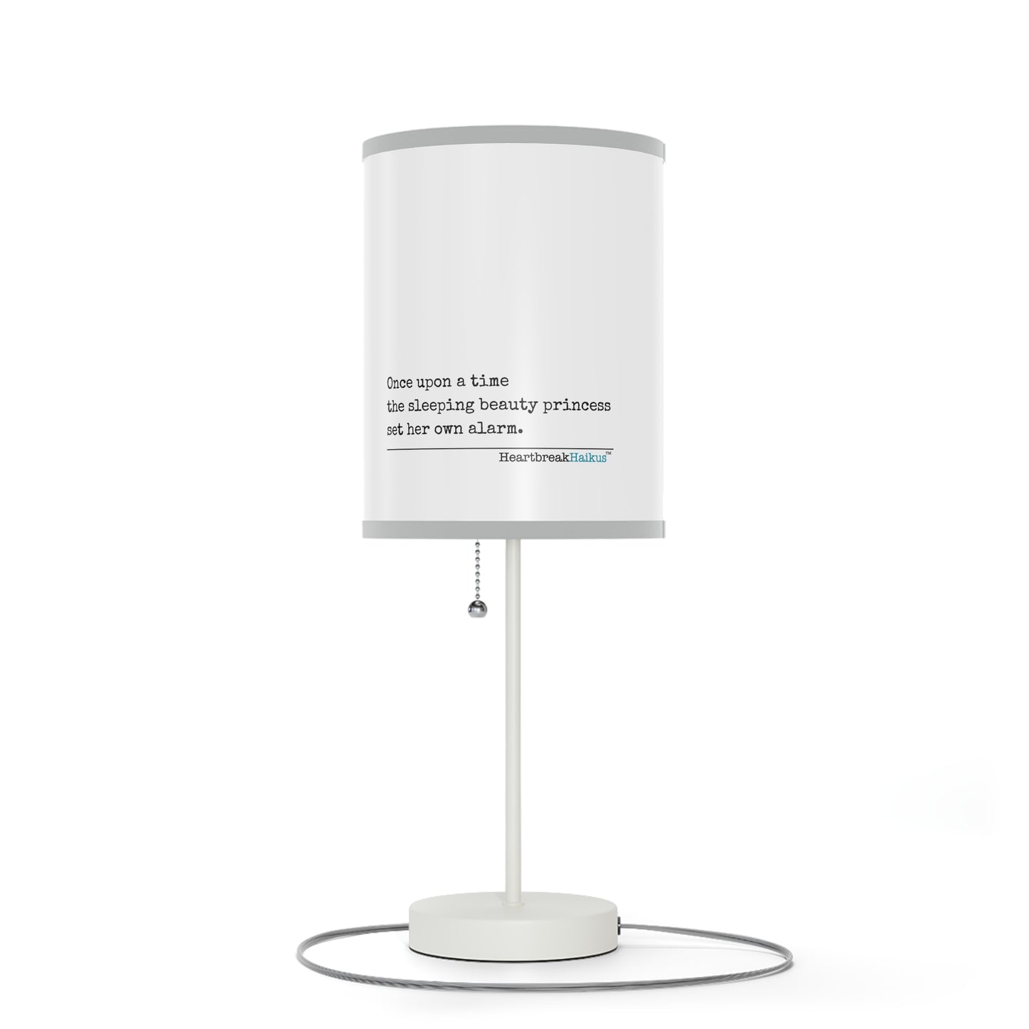 Sleeping Beauty's Alarm Haiku - Modern Table Lamp