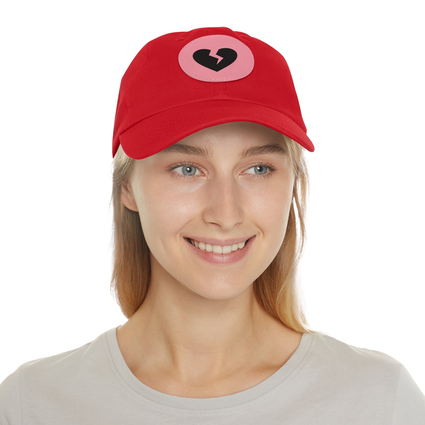Solo Heart - Leather Patch, Casual Hat (Only Hearts Collection)