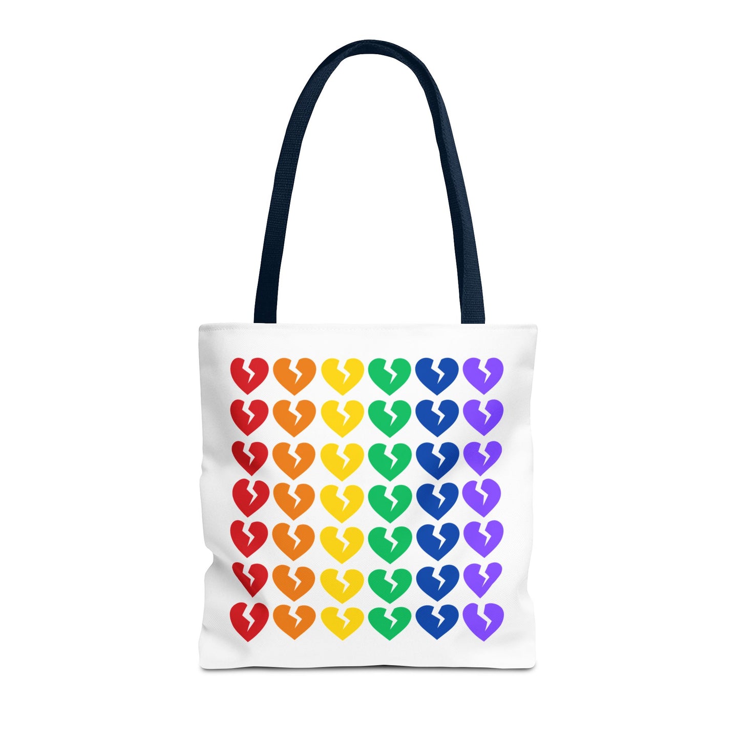 It's Not You/Me Haiku - Tote Bag (Rainbow Heartbreak Collection - Only Hearts Design)