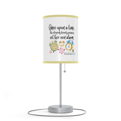 Sleeping Beauty's Alarm Haiku - Modern Table Lamp