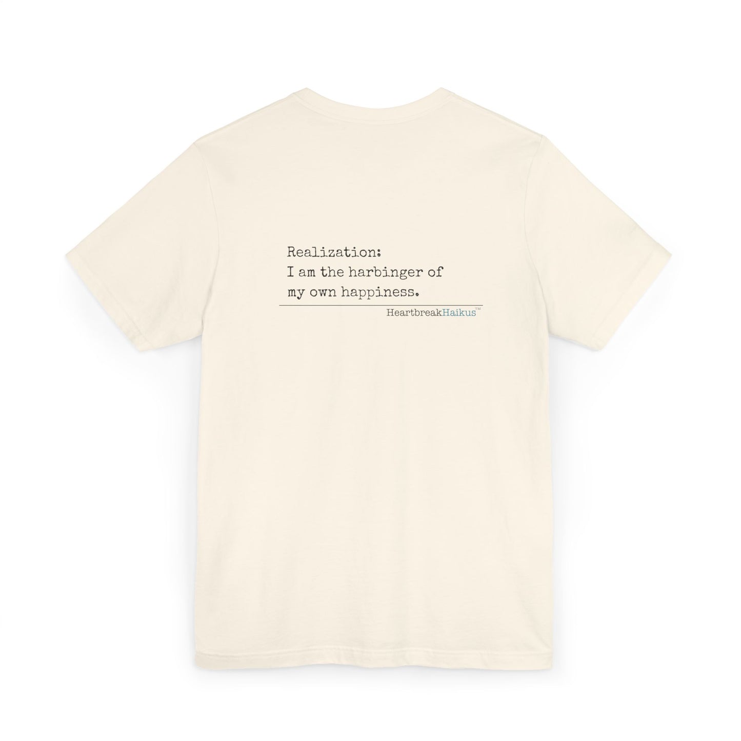 This classic unisex jersey short sleeve tee fits like a well-loved favorite. Soft cotton and quality print make users fall in love with it over and over again. These t-shirts have-ribbed knit collars to bolster shaping. The shoulders are tapered for a bet