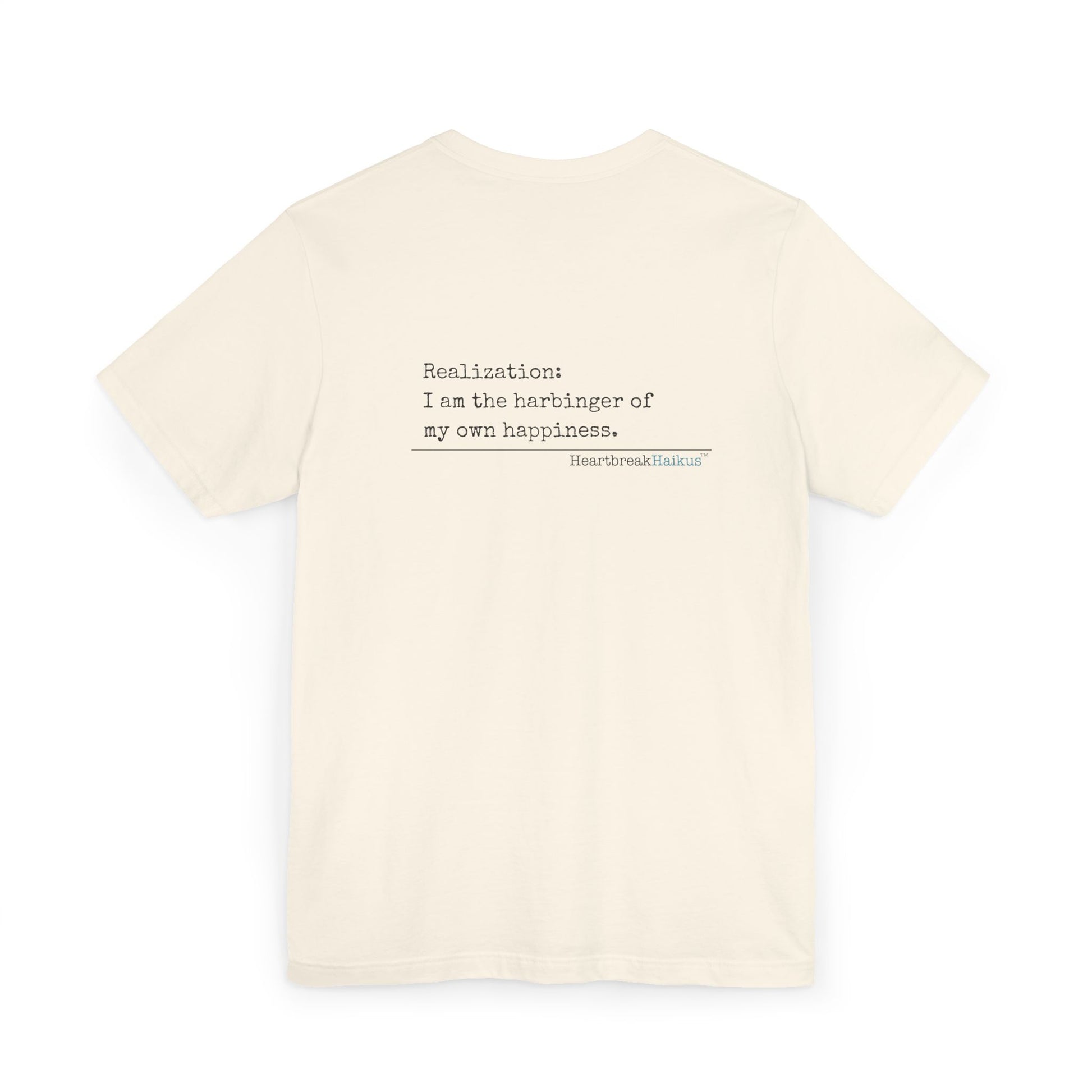 This classic unisex jersey short sleeve tee fits like a well-loved favorite. Soft cotton and quality print make users fall in love with it over and over again. These t-shirts have-ribbed knit collars to bolster shaping. The shoulders are tapered for a bet