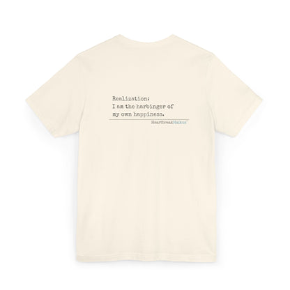 This classic unisex jersey short sleeve tee fits like a well-loved favorite. Soft cotton and quality print make users fall in love with it over and over again. These t-shirts have-ribbed knit collars to bolster shaping. The shoulders are tapered for a bet