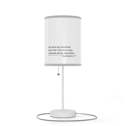 You Were My Sunshine Haiku - Modern Table Lamp