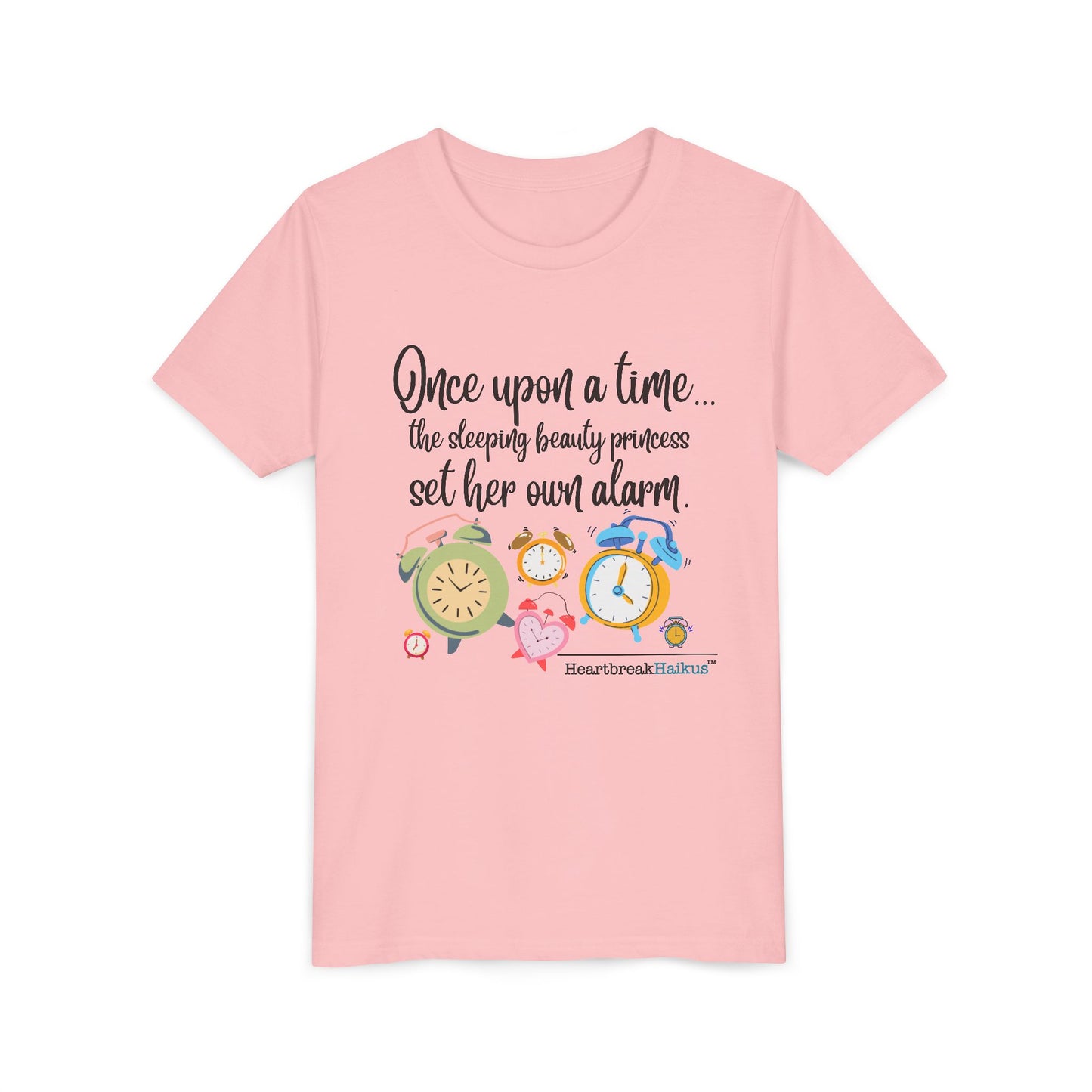 Sleeping Beauty's Alarm Haiku - Youth Short Sleeve Tee