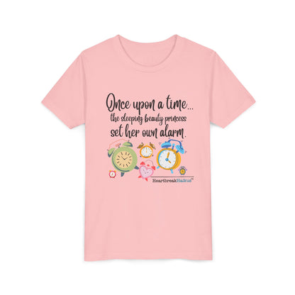 Sleeping Beauty's Alarm Haiku - Youth Short Sleeve Tee