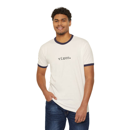 Vixen. University Ringer Tee - (The One Word Collection)