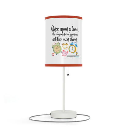 Sleeping Beauty's Alarm Haiku - Modern Table Lamp