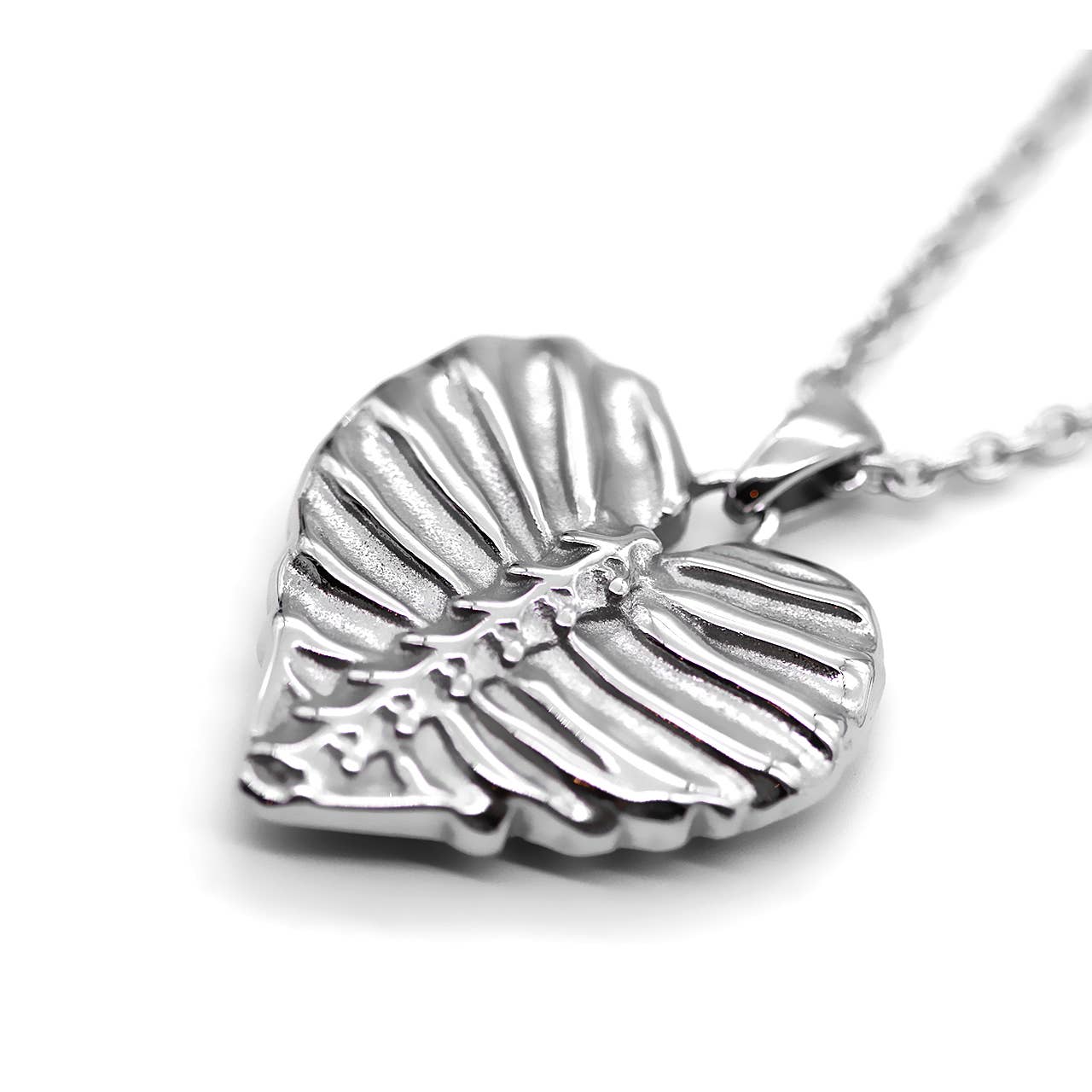 Heart-Shaped, Rib-Cage Necklace
