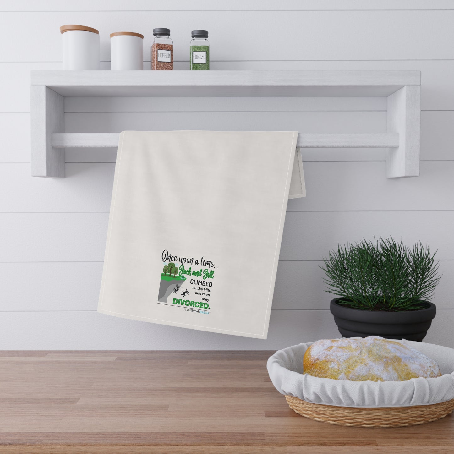 Jack and Jill Divorced - Kitchen Towel