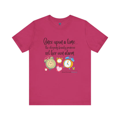 Sleeping Beauty's Alarm Haiku - Short Sleeve T-Shirt