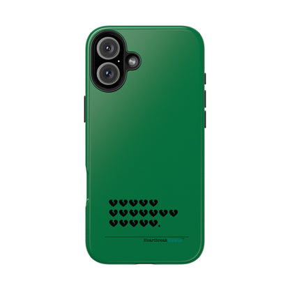 Hieroglyph Heartbreak Haiku Tough Phone Cases (evergreen)