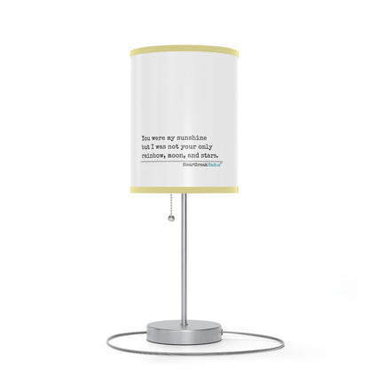 You Were My Sunshine Haiku - Modern Table Lamp (Summer 2025 Collection)