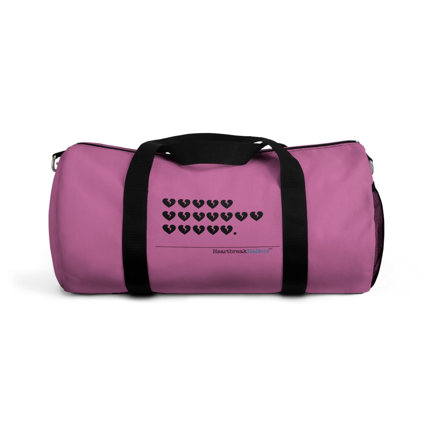 Hieroglyph Heartbreak Haiku - Duffel Bag (candy pink)