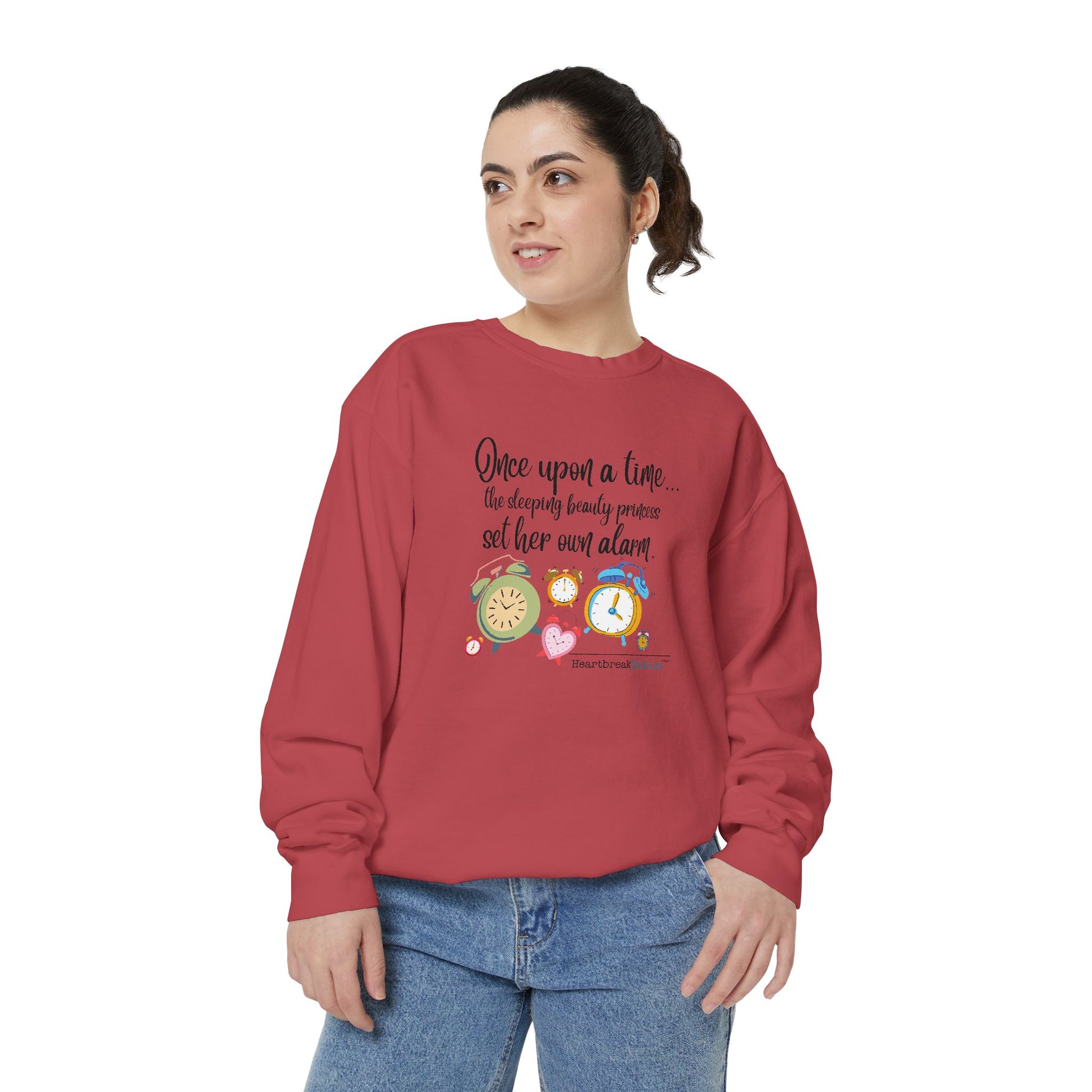 Luxurious comfort and style are what this unisex, garment-dyed sweatshirt is all about. It's made with 80% ring-spun cotton and 20% polyester and the fabric is 3-end garment-dyed, ring-spun, color-blast fleece with a 100% cotton face. Each sweatshirt come
