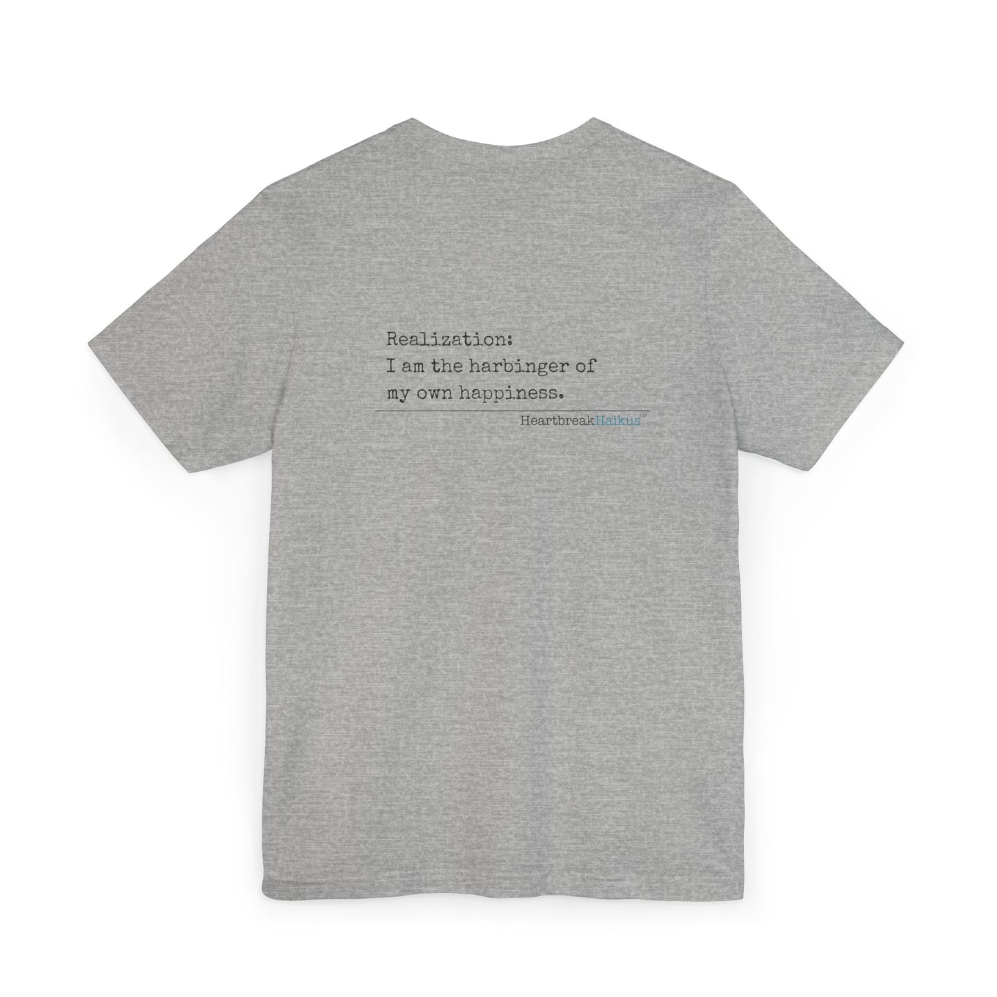 This classic unisex jersey short sleeve tee fits like a well-loved favorite. Soft cotton and quality print make users fall in love with it over and over again. These t-shirts have-ribbed knit collars to bolster shaping. The shoulders are tapered for a bet