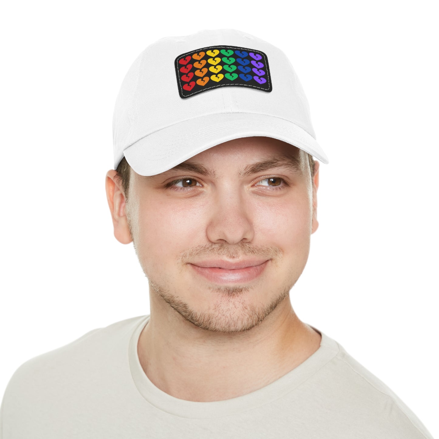 Only Hearts - Adjustable Baseball Cap (Rainbow Hearts Collection)
