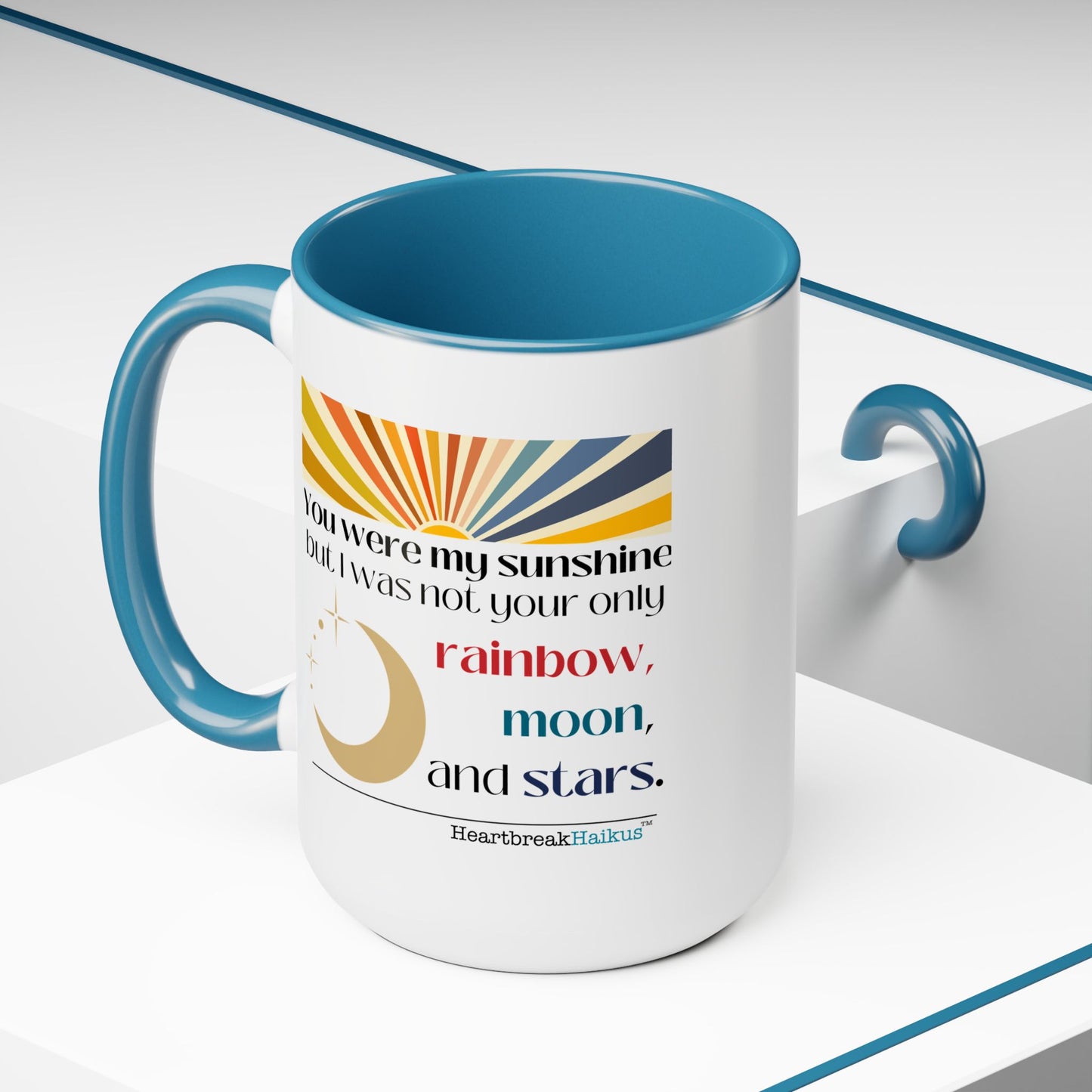 You Were My Sunshine Haiku - Two-Tone, Coffee Mug, 15oz - Dual-Sided Printing