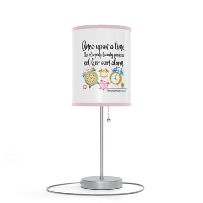Sleeping Beauty's Alarm Haiku - Modern Table Lamp