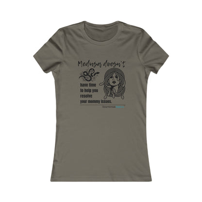 Medusa and Your Mommy Haiku - Slim-Fit T-Shirt