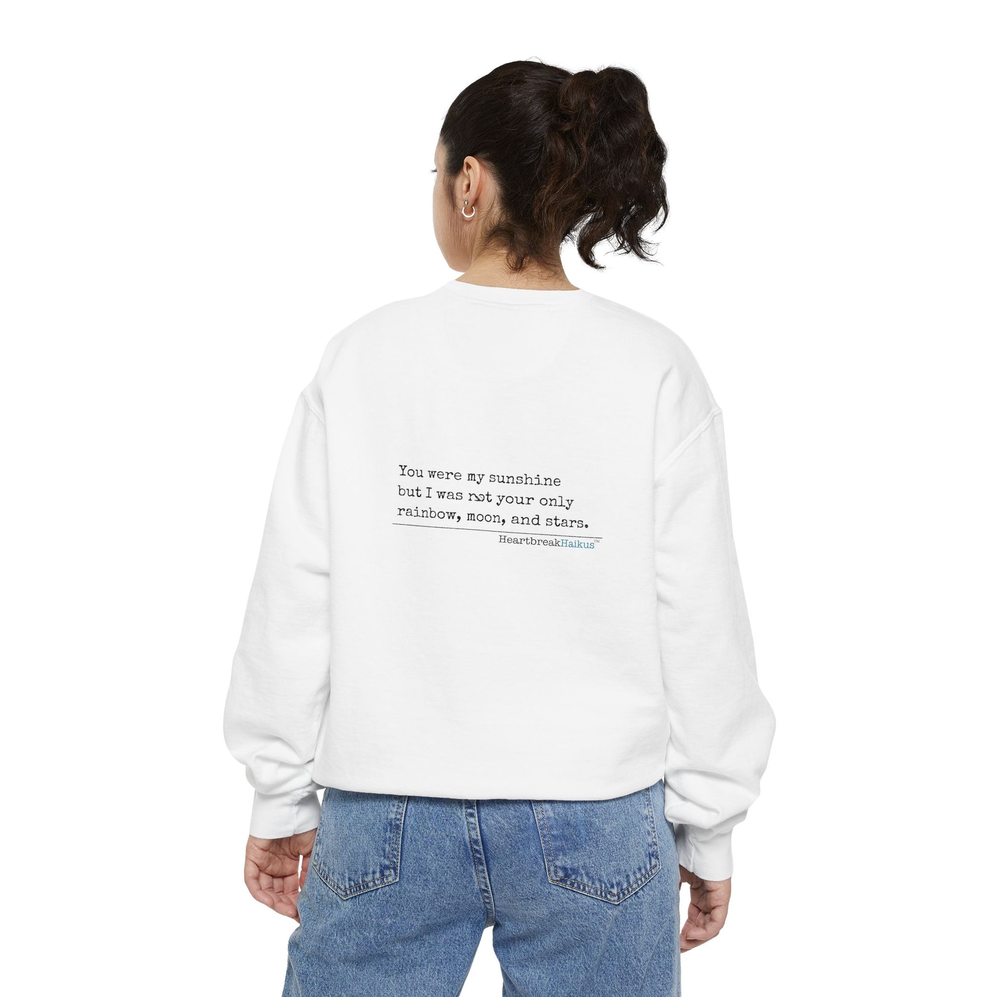 Luxurious comfort and style are what this unisex, garment-dyed sweatshirt is all about. It's made with 80% ring-spun cotton and 20% polyester and the fabric is 3-end garment-dyed, ring-spun, color-blast fleece with a 100% cotton face. Each sweatshirt come