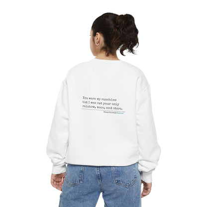 Luxurious comfort and style are what this unisex, garment-dyed sweatshirt is all about. It's made with 80% ring-spun cotton and 20% polyester and the fabric is 3-end garment-dyed, ring-spun, color-blast fleece with a 100% cotton face. Each sweatshirt come