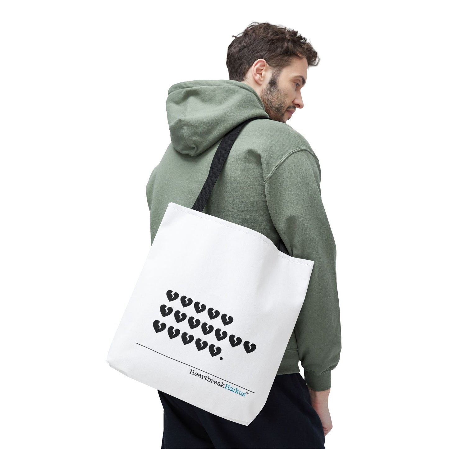 "Hieroglyph Heartbreak Haiku" Tote Bag