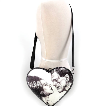 The Frankensteins Heart-Shaped Crossbody Backpack